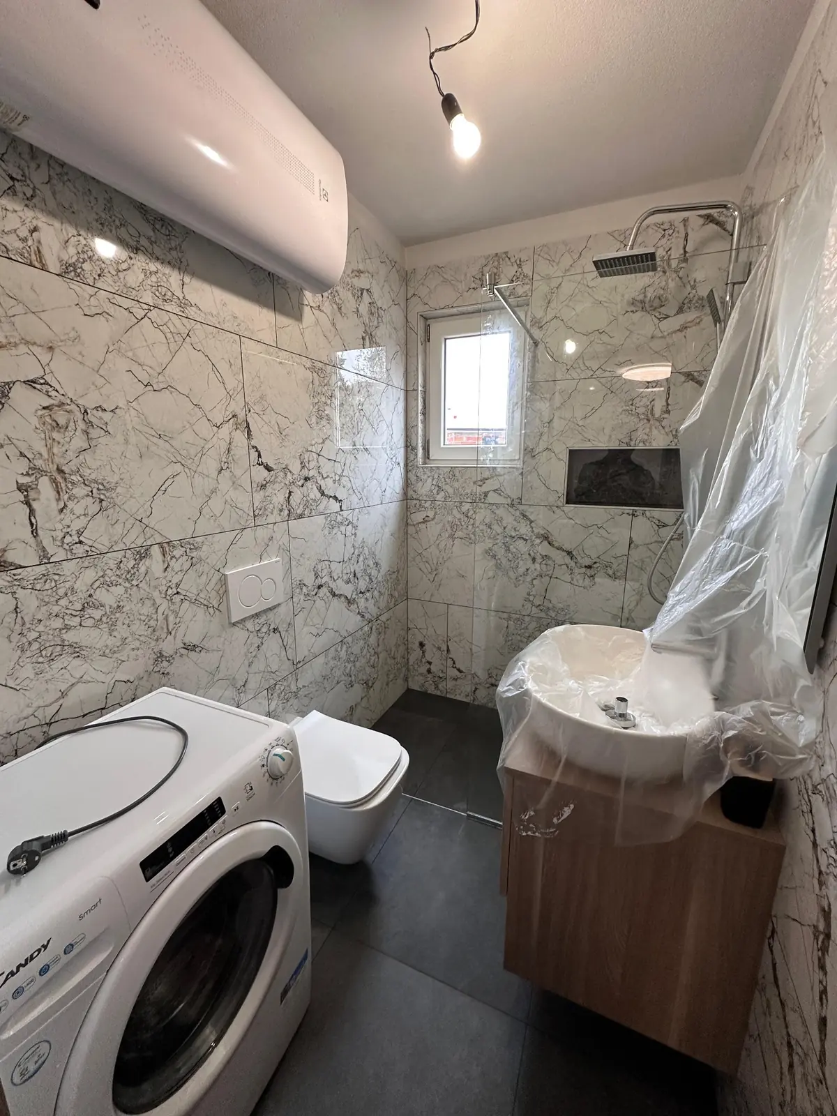 Luxury shower installation